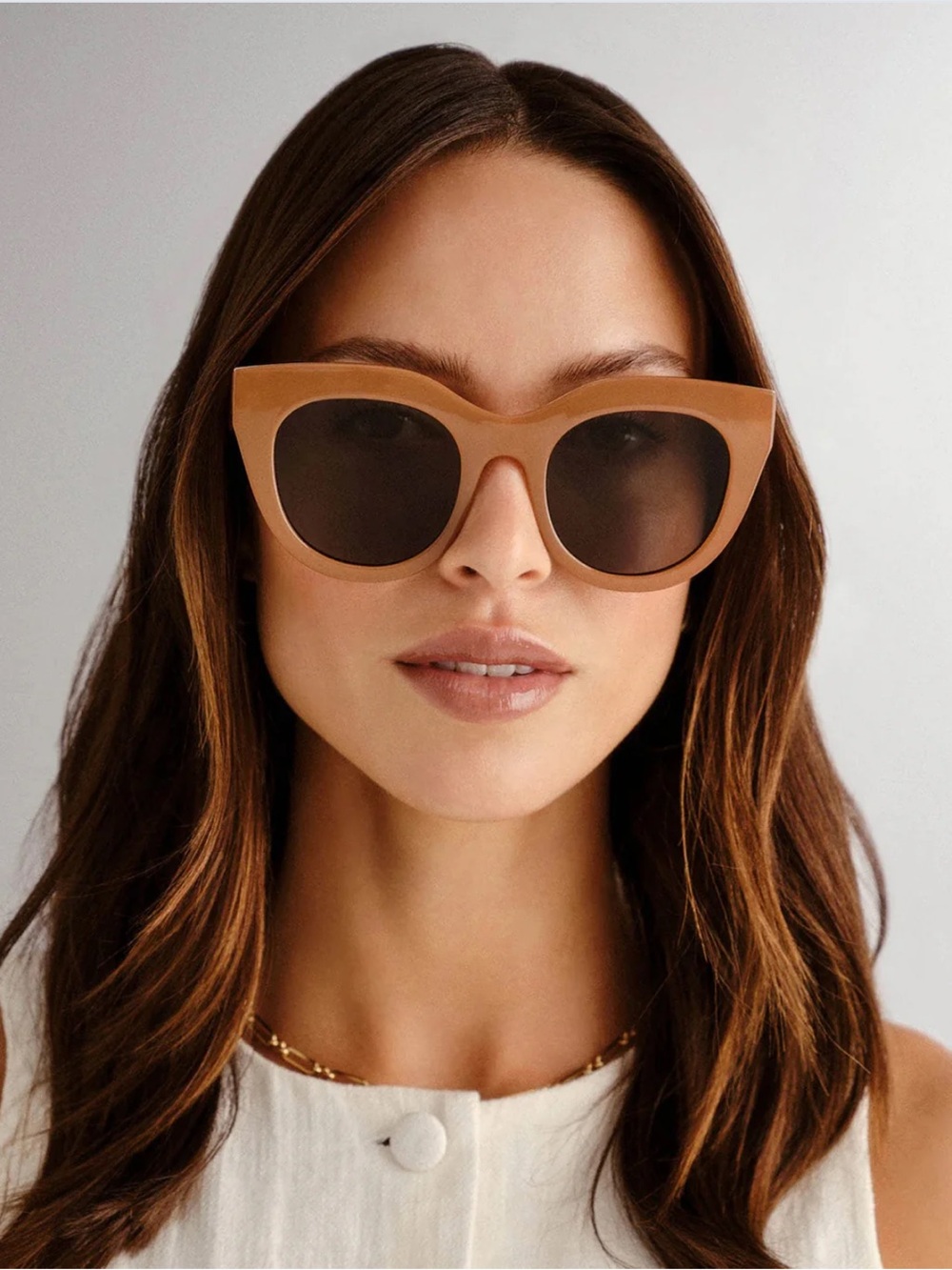Le Specs Air Heart Sunglasses